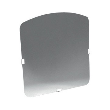 mako zeus specchio reclinabile acciaio verniciato bianco 30 - 45 - 60 - 90 cm                                                   